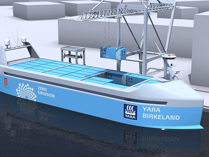 Noruega construirá navio elétrico e autônomo