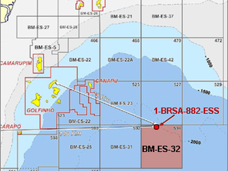 Petrobras descobre óleo leve na Bacia de Espírito Santo