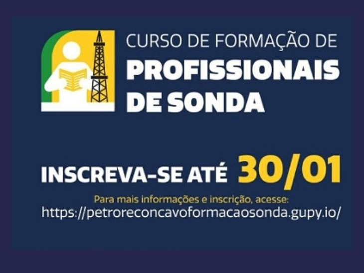 PetroReconcavo, em parceria com o SENAI, abre inscrições para curso gratuito de formação de Profissionais de Sonda na Bahia e Rio Grande do Norte