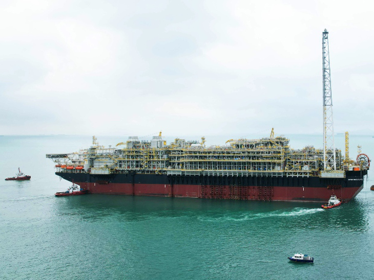 Novo FPSO para o Campo de Bacalhau chega ao Brasil