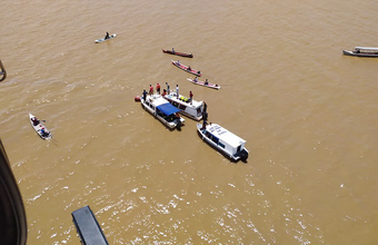 Governo do Amapá vai contratar empresa para içar barco do Rio Jari