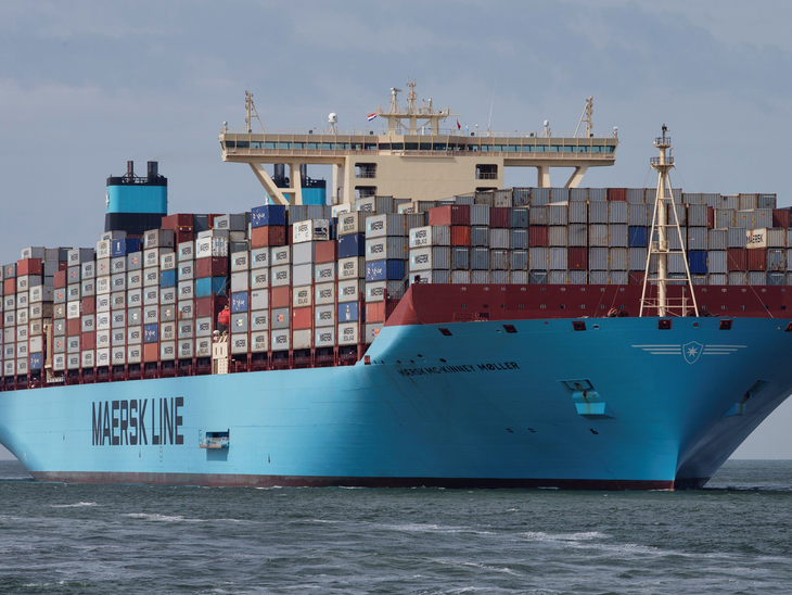 Maersk pode perder a coroa de maior operadora