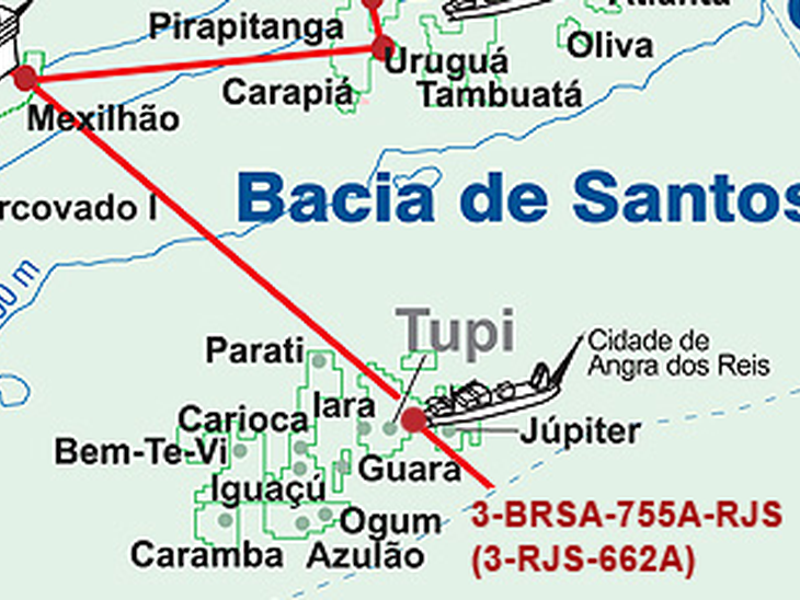 Quarto poço confirma potencial de Tupi