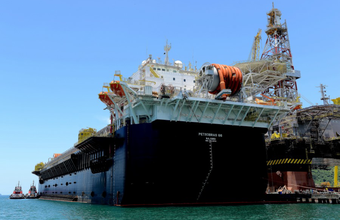 FPSO P-66 começa a operar no Campo de Lula no pré-sal da Bacia de Santos