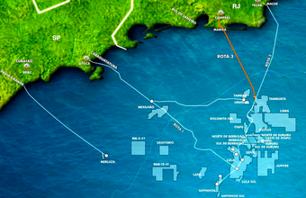 Obras do gasoduto Rota 3 e da unidade de processamento de gás natural (UPGN), em Itaboraí estão paralisadas