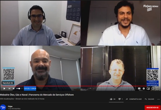 Firjan: empresas apresentam panorama de retomada do mercado offshore Firjan: empresas apresentam panorama de retomada do mercado offshore