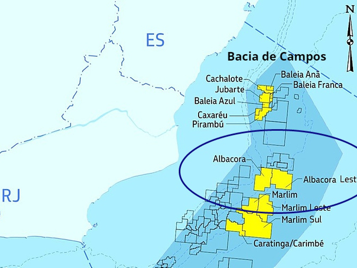 PetroRio poderá ficar com os campos Albacora e Albacora Leste (BC)