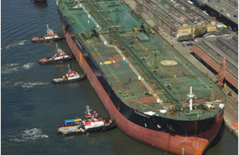 Primeiro navio da cessão onerosa chega ao Brasil