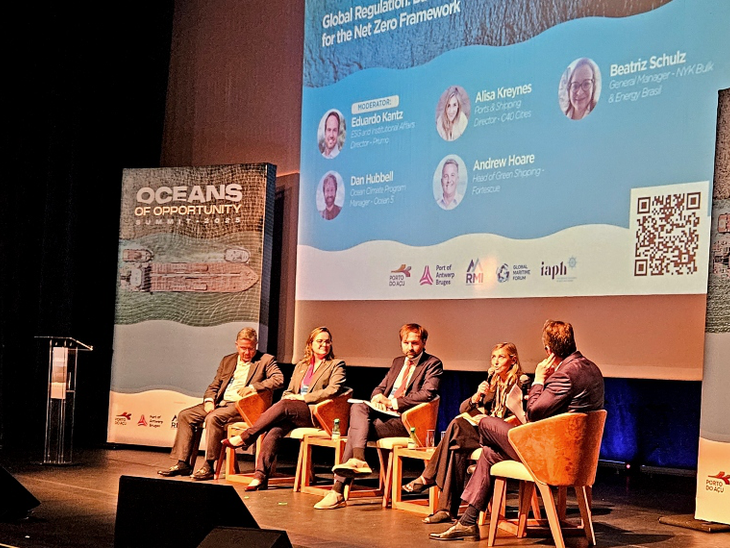 Porto do Açu e Porto de Antuérpia-Bruges assinam carta de intenções para criação de corredor verde de e-combustíveis*