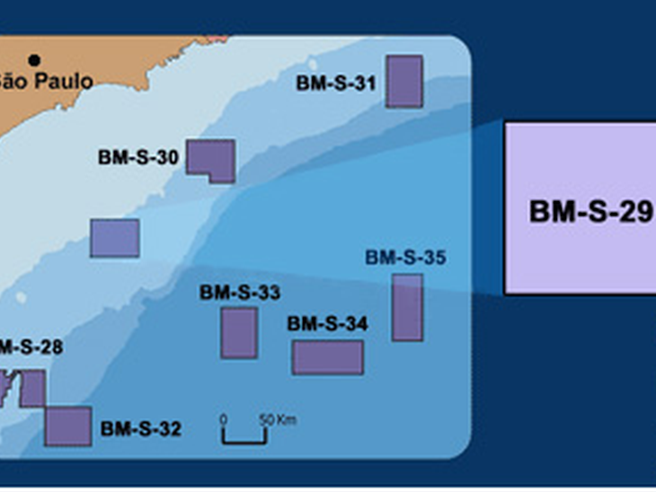 OGX inicia perfuração no bloco BM-S-29