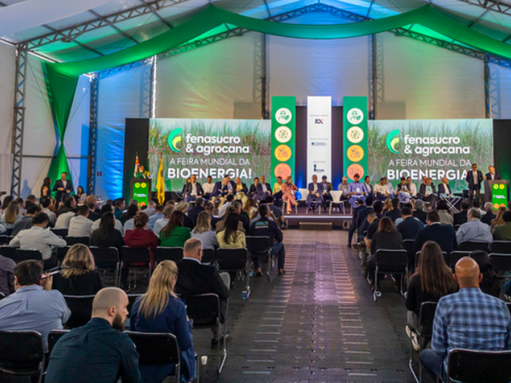 Abertura da 31ª Fenasucro & Agrocana: setor quer o Brasil como polo estratégico da bioenergia no mundo