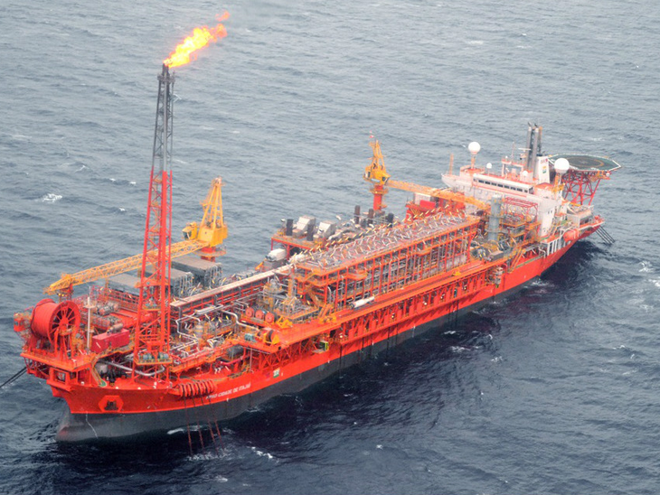 Produção de petróleo e gás natural em agosto