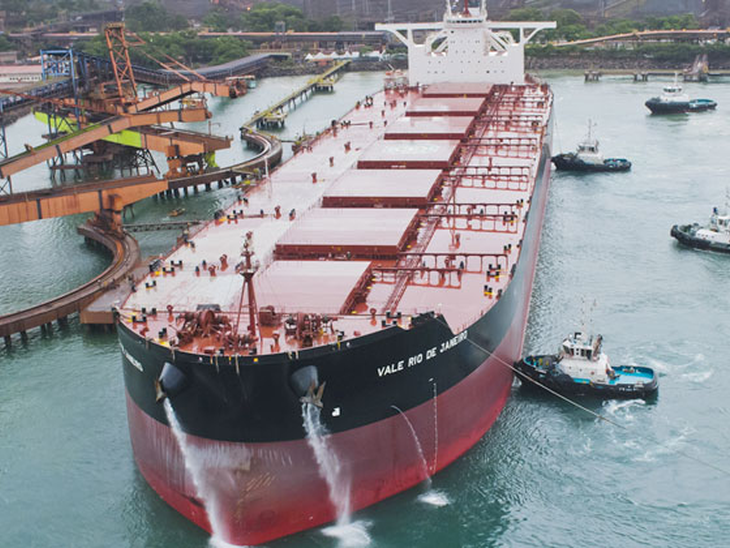 Vale conclui a venda de navios VLOCs para a Cosco