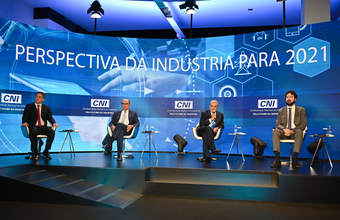 CNI prever que a economia brasileira deve crescer 4% em 2021, e PIB industrial, 4,4%