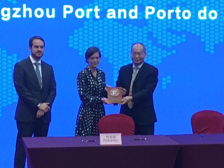 Porto do Açu se aproxima da China e fecha acordo de cooperação  com o Porto de Guangzhou