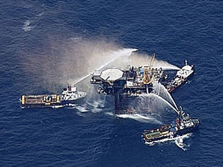 Nova explosão no Golfo do México