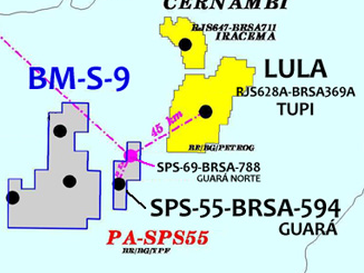 Poço Extensão de Guará comprova alta produtividade no pré-sal