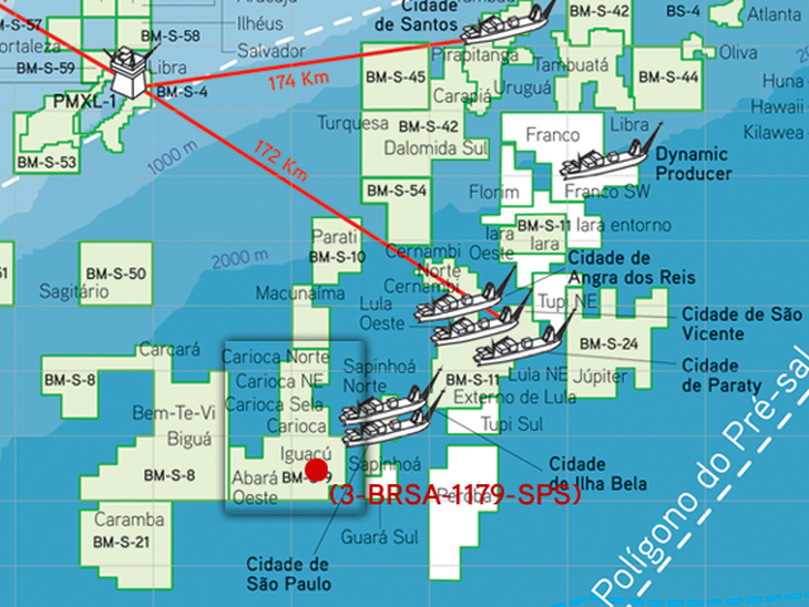 Petrobras comprova petróleo no pré-sal da Bacia de Santos