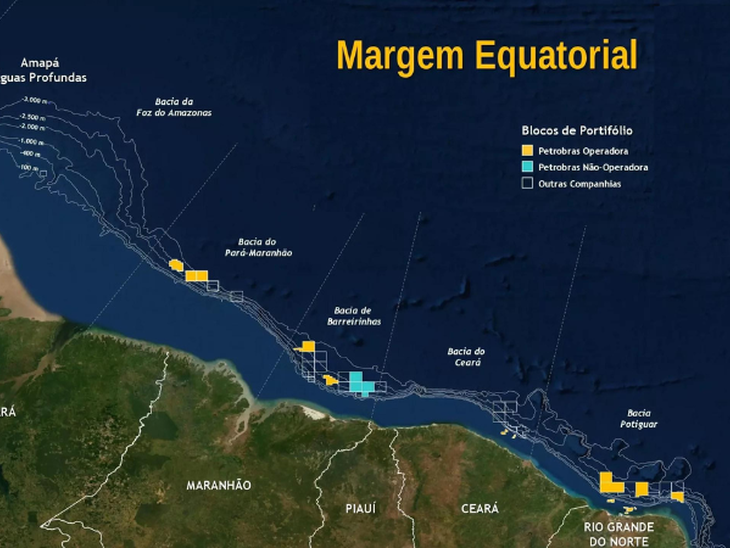 Petrobras esclarece sobre Margem Equatorial