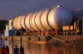 Peças para fábrica de fertilizantes da Petrobras seguem para MS