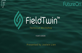 FutureOn in Rio - FieldTwin Technical Workshop acontece hoje (15/01) às 15h. Não perca!