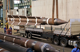 NUCLEP realiza novas entregas de estacas torpedo para a Petrobras