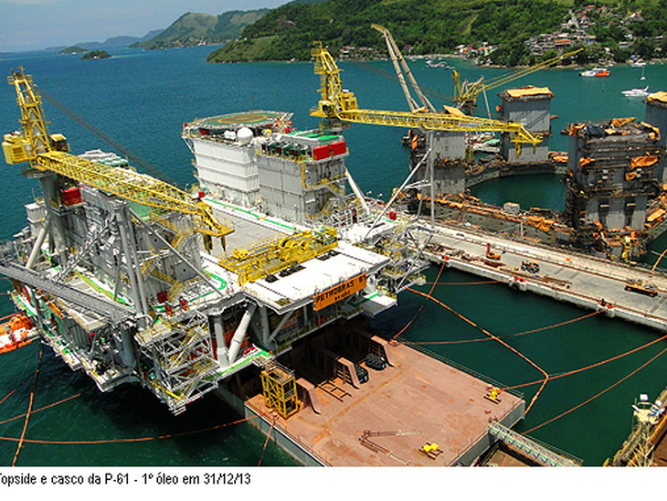 Petrobras nega atraso em projetos de construção de plataformas