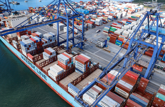 Movimentação de cargas em contêineres aumenta 12% no Porto de Paranaguá