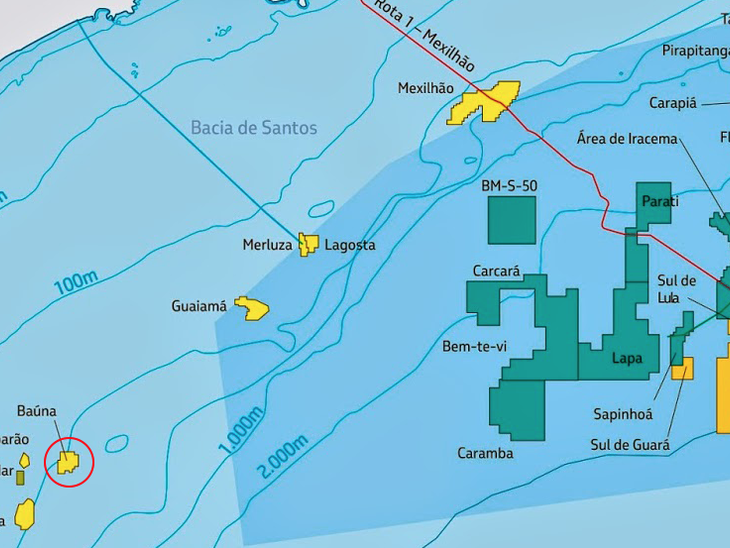 Cessão de direitos (100%) do campo de Baúna, na Bacia de Santos: Início da fase vinculante