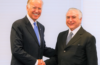 Presidente Temer convida Joe Biden para visitar o Brasil