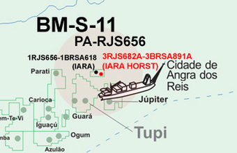 Poço de extensão confirma óleo de boa qualidade em Iara