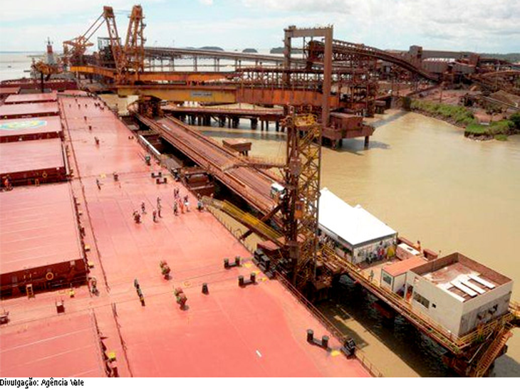 Vale assina acordo para explorar concessão de terminal portuário