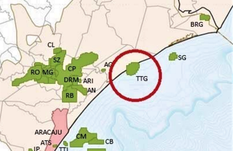 Petrobras coloca à venda o campo de Tartaruga na Bacia Sergipe-Alagoas