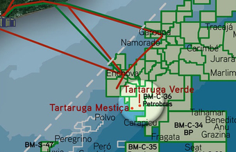 Serão pagos a União R$ 210 milhões por petróleo do campo de Tartaruga na BC