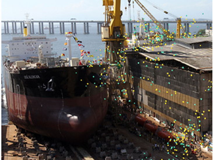 Transpetro lança ao mar o navio de produtos "José Alencar"