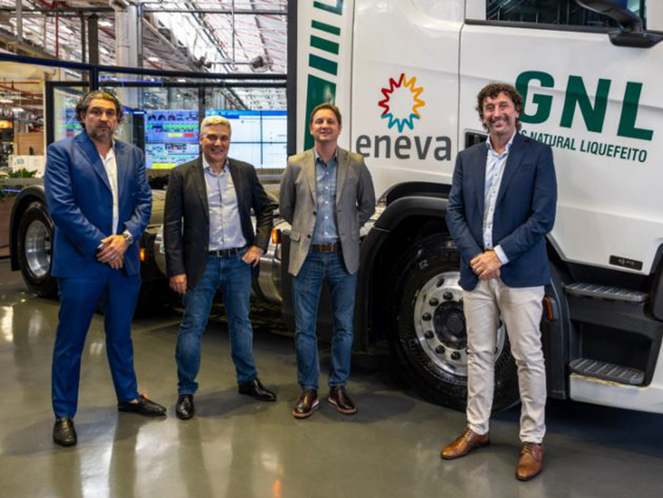 Eneva, Scania e Virtu GNL lideram projeto pioneiro de corredor logístico a GNL no Brasil