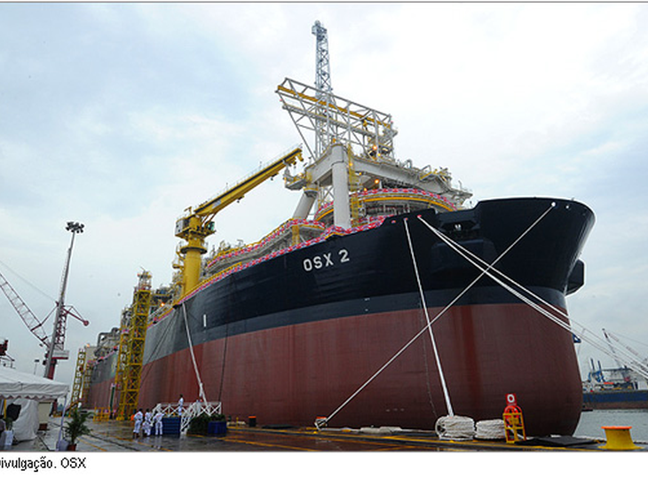SBM Offshore entrega FPSO OSX-2