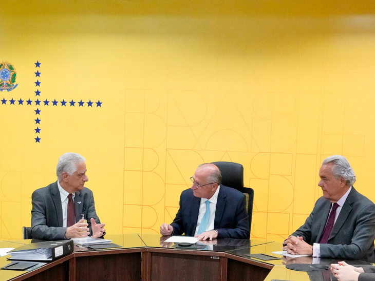 Em Brasília para tratar do tarifaço, Firjan se reúne com o vice-presidente Geraldo Alckmin