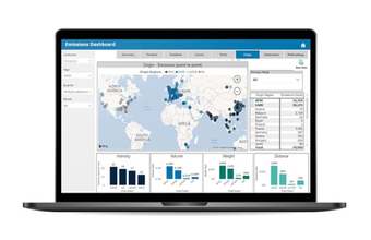 Plataforma de visibilidade da pegada de carbono contribui para logística sustentável