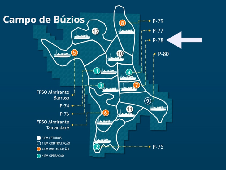 Estaleiro Brasfels em Angra dos Reis (RJ) inicia construção dos módulos da FPSO P-78