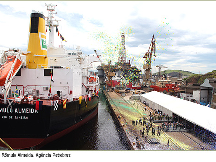 Navio Rômulo Almeida entra em operação