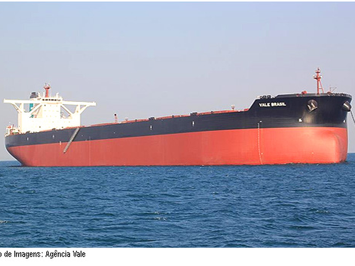 Supernavio da Vale atraca pela primeira vez em Kimitsu