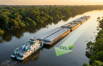 Hidrovias reduzem emissões e se consolidam como modelo de logística sustentável