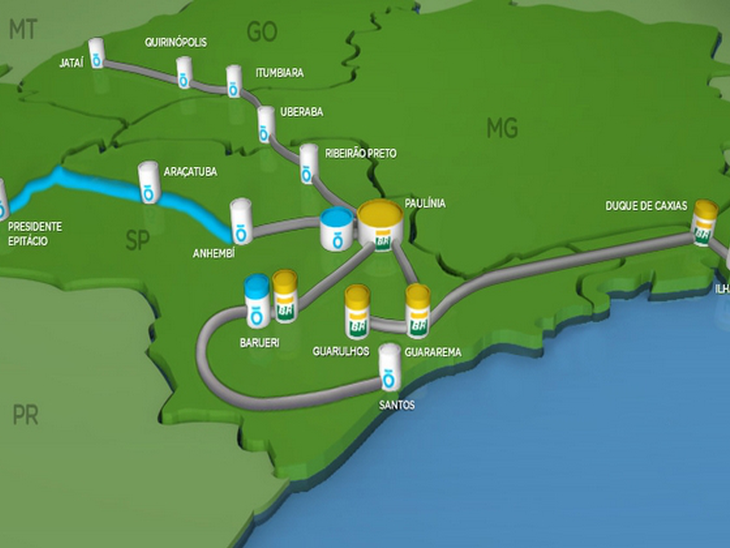 Petrobras Distribuidora assina contrato para transporte dutoviário de etanol