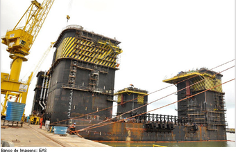EAS entrega maior casco de plataforma FPU construído no Brasil