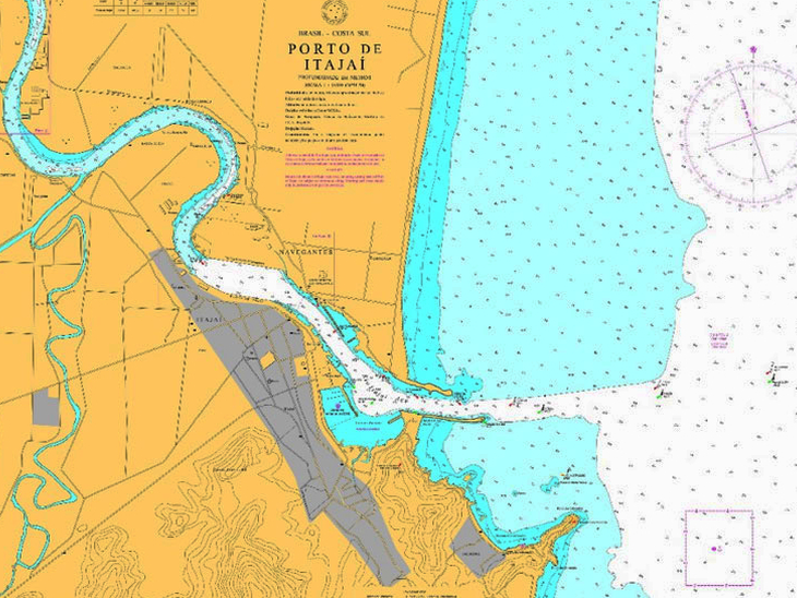 Porto de Itajaí terá Carta Náutica atualizada