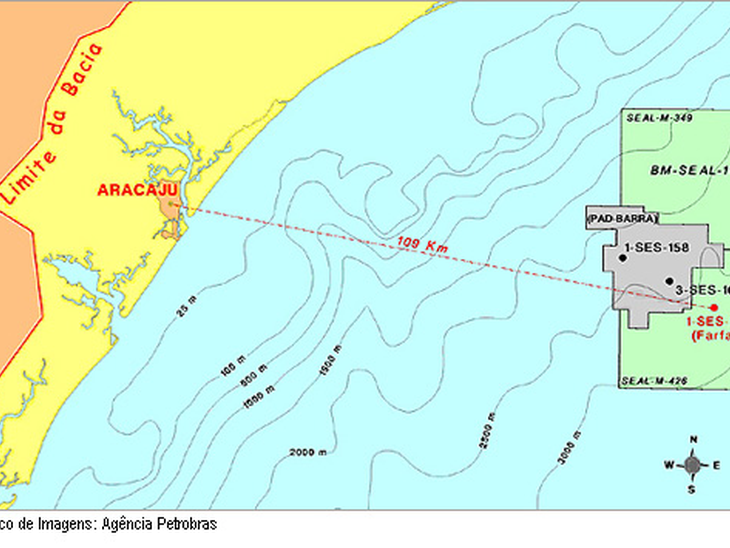 Petrobras anuncia nova descoberta na Bacia de Sergipe-Alagoas