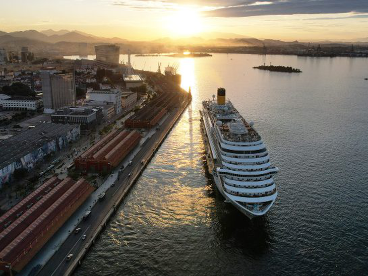 Começa a temporada de cruzeiros no Porto do Rio de Janeiro