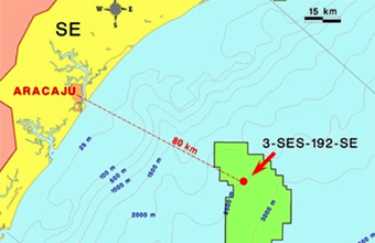 Na área Moita Bonita, Bacia de Sergipe, a Petrobras descobre acumulação de gás e óleo, em águas profundas