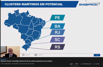 Oportunidades na indústria marítima nacional foram apresentadas durante evento do Cluster Naval RJ